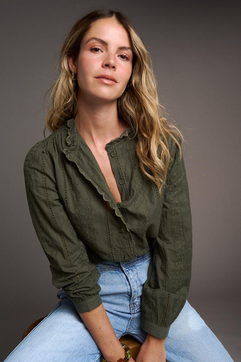 Anaëlle Lace Blouse