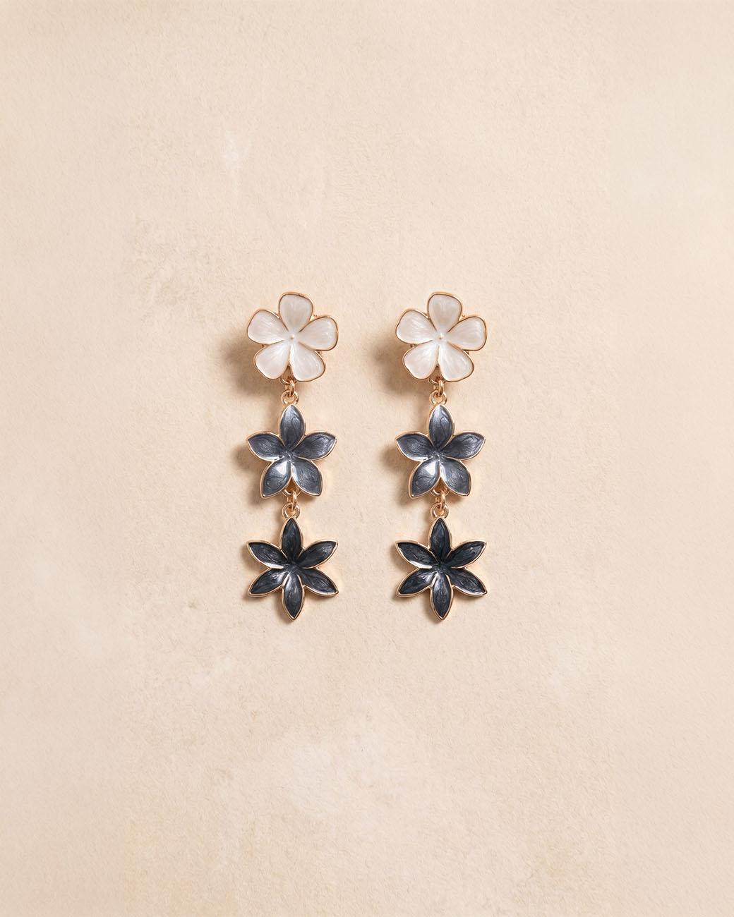 Boucles d’oreilles fleurs Lorena