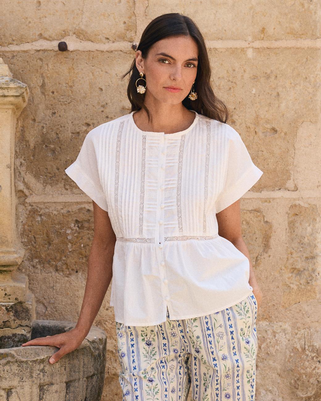 Chemise blanche Maite