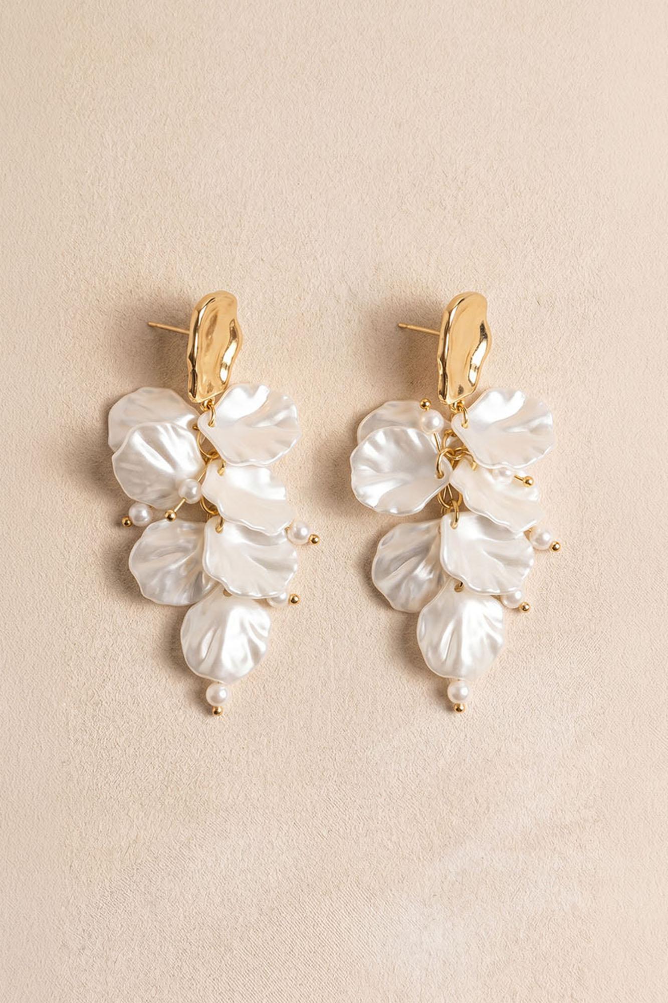 Boucles d’oreilles fleur Maila
