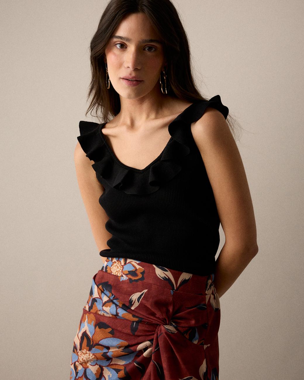 Top en maille Celine