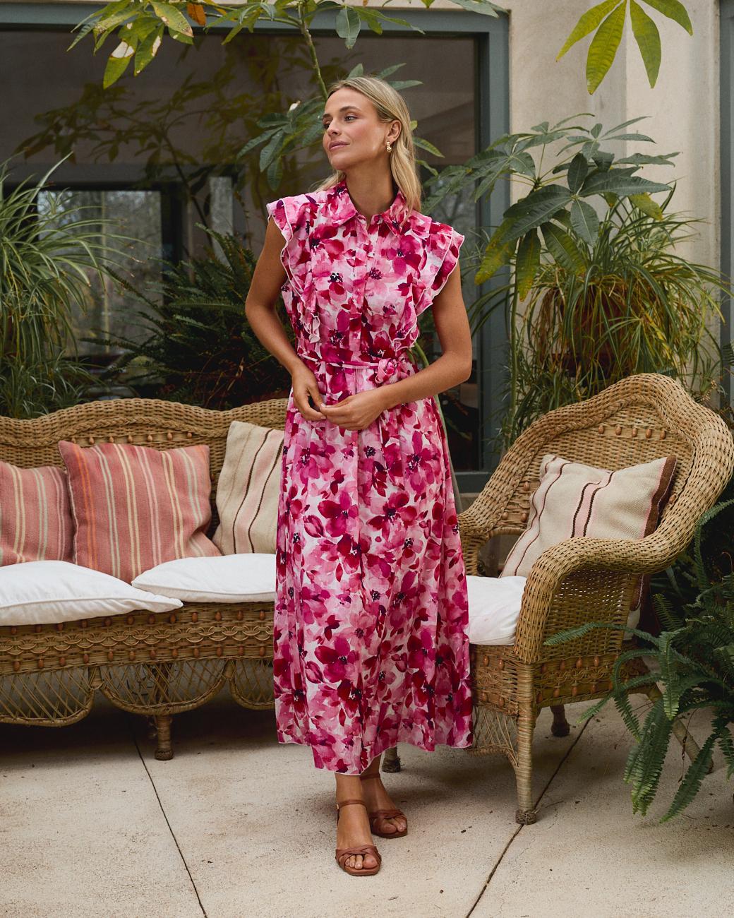 Robe imprimée Sol