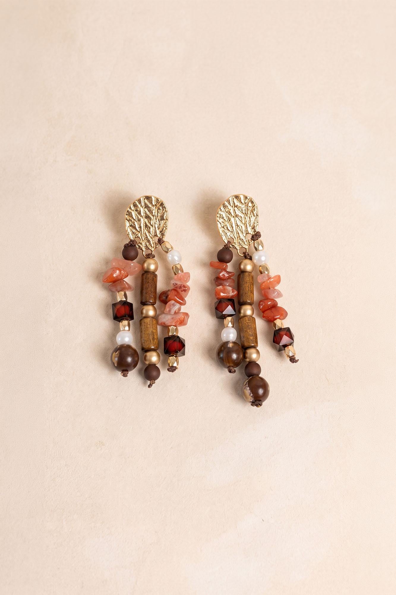 Pendientes Piedras Dallas