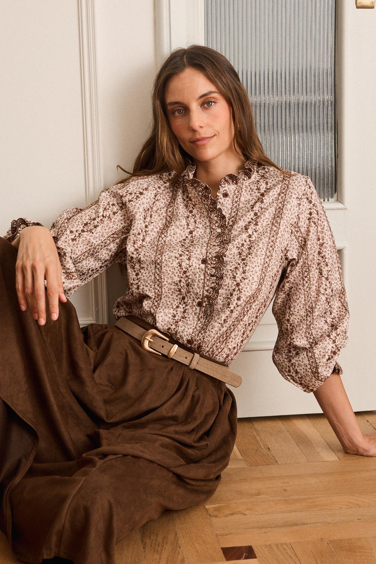 Camisa Flores Aveline