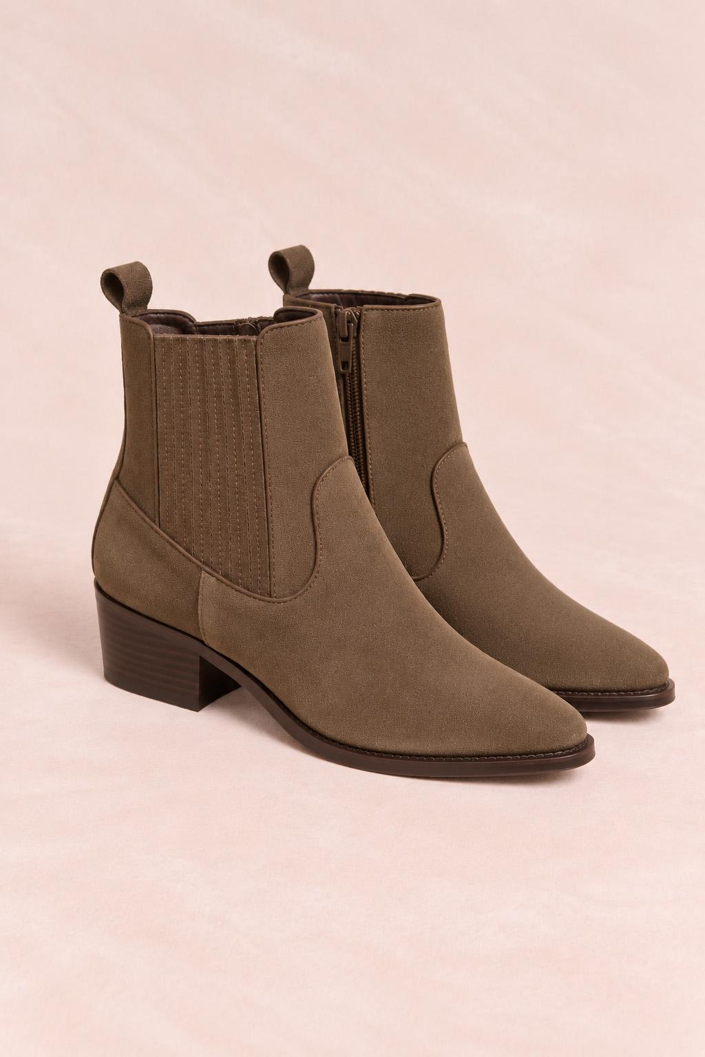 Georgina Leather Ankle Boot