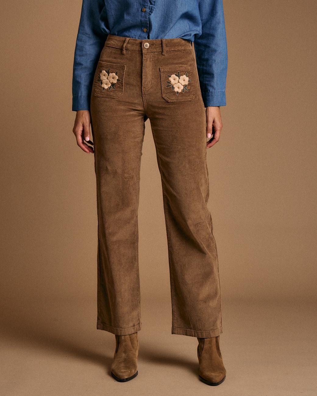 Pantalon Pana Flores Andrea
