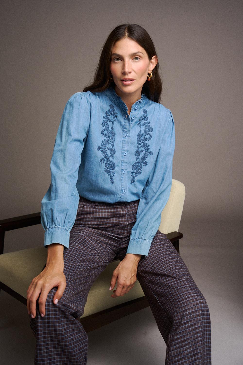 Blusa Denim Miranda
