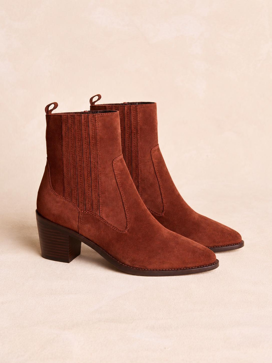 Serena Leather Ankle Boot