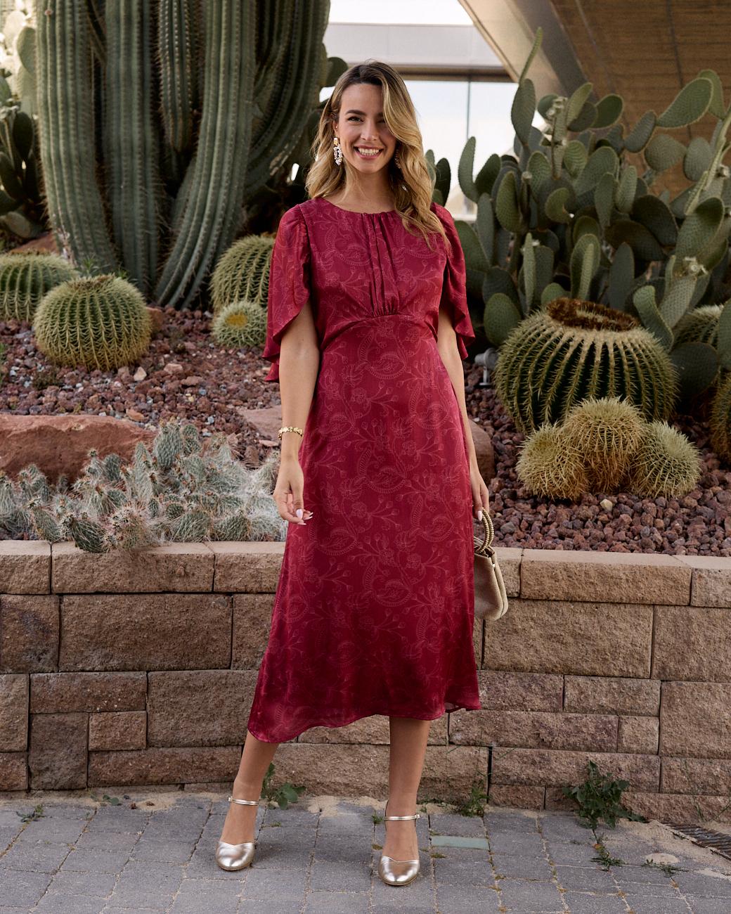 Vestido Estampado Cirene
