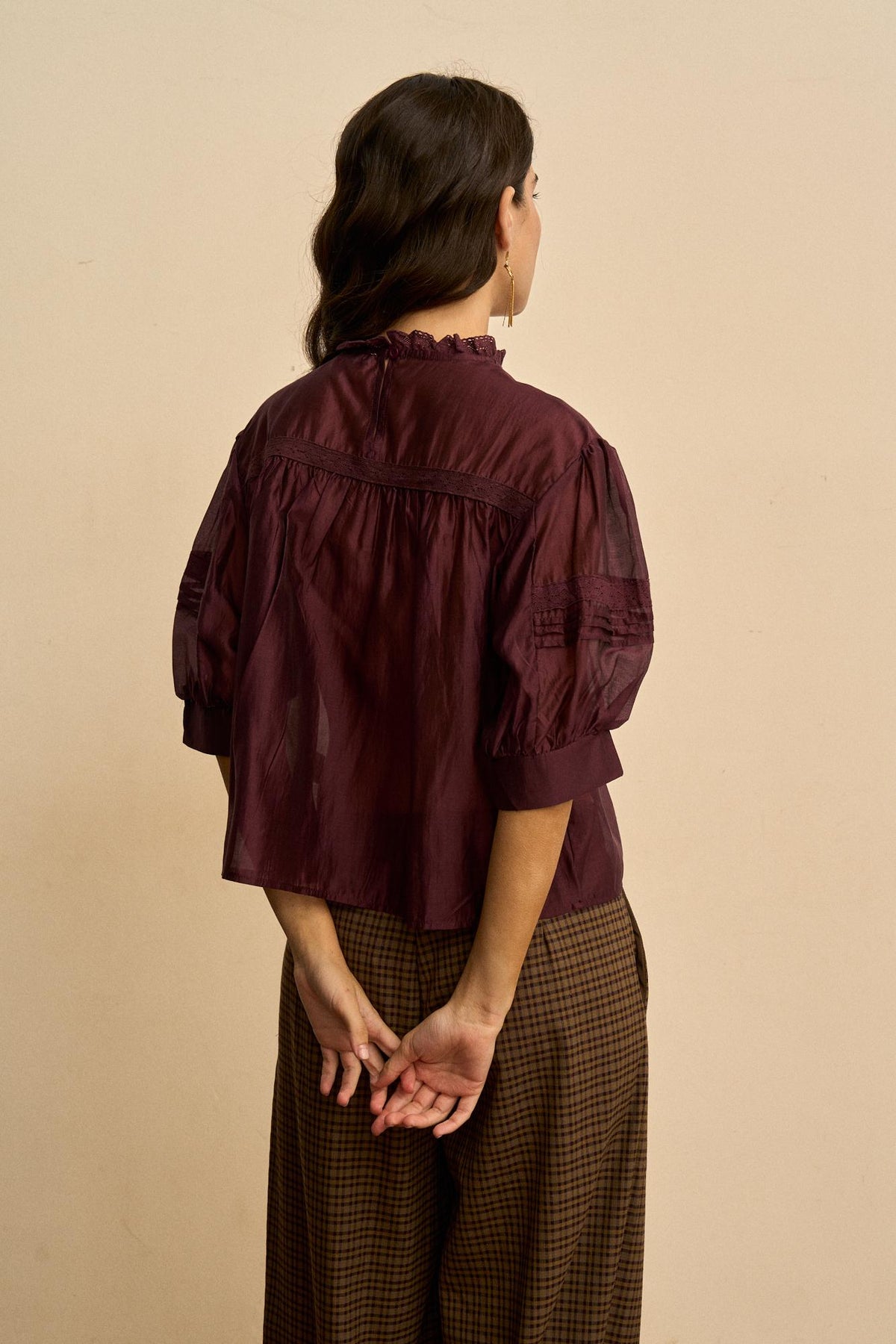 Blusa Jaretas Abullonada Soline