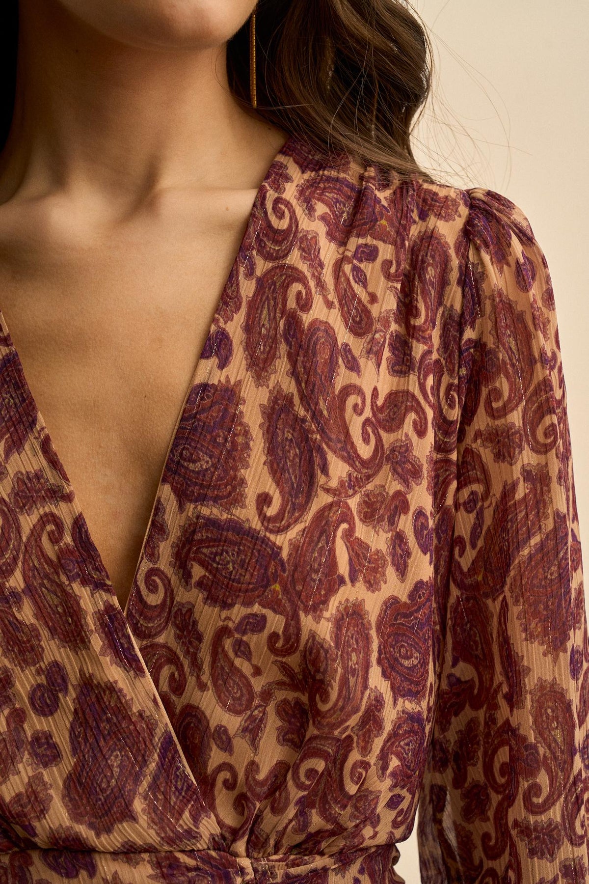 Robe Court imprimé Isaline