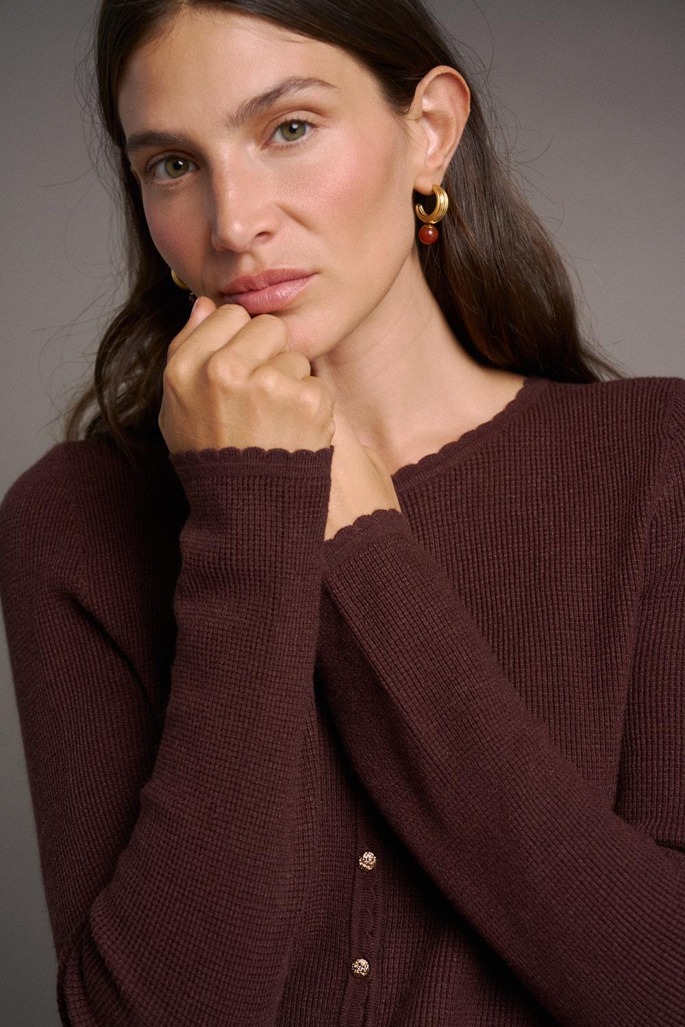Cléo Button Cardigan