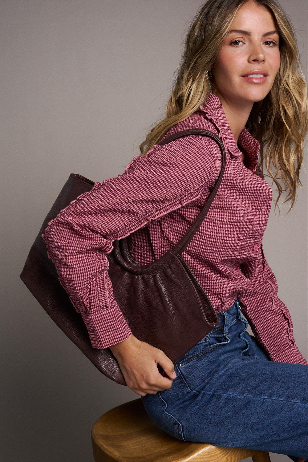 Blusa Cuadros Mónica