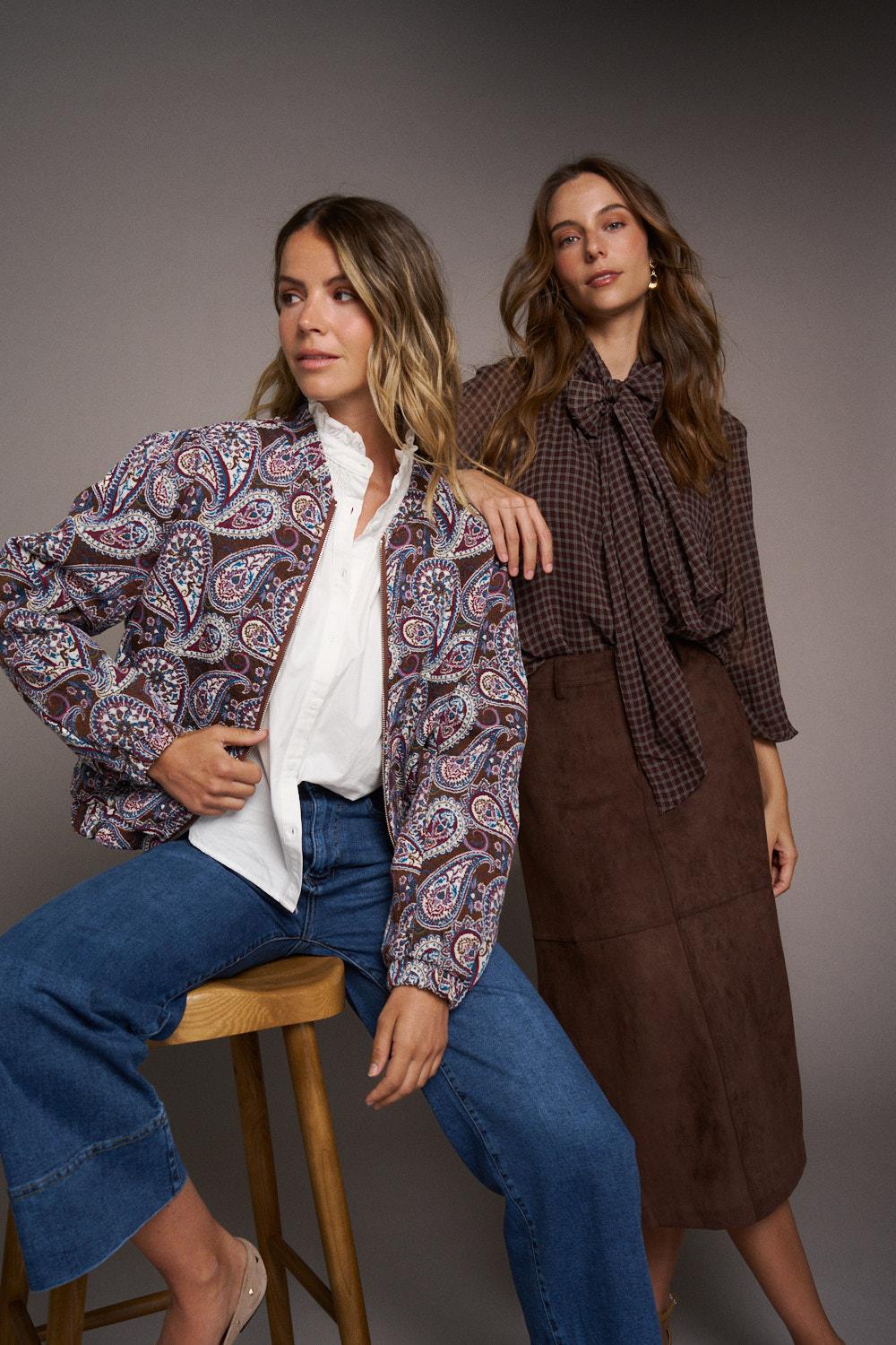 Chaqueta Paisley Adèle