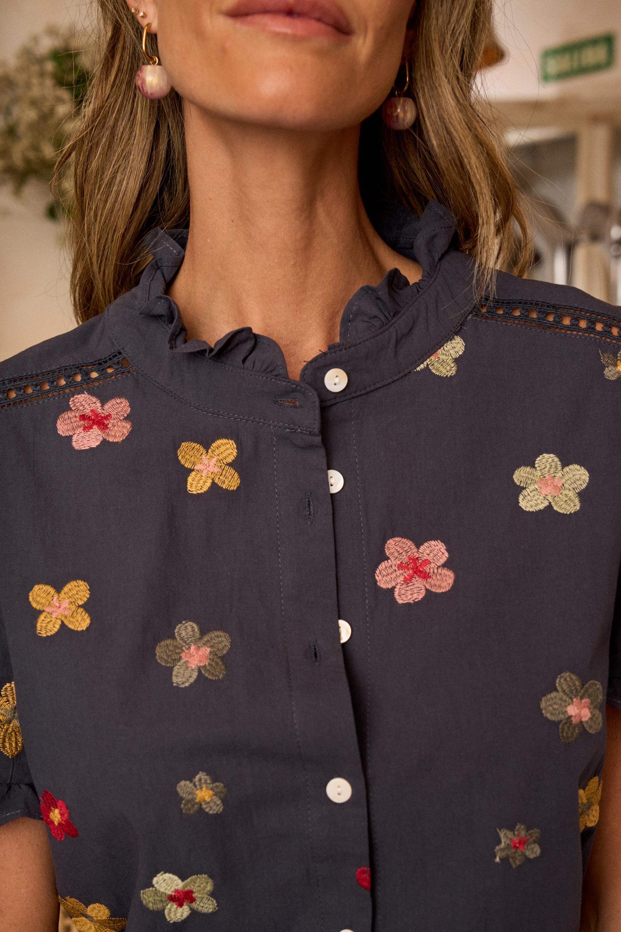 Camisa Flores Birna