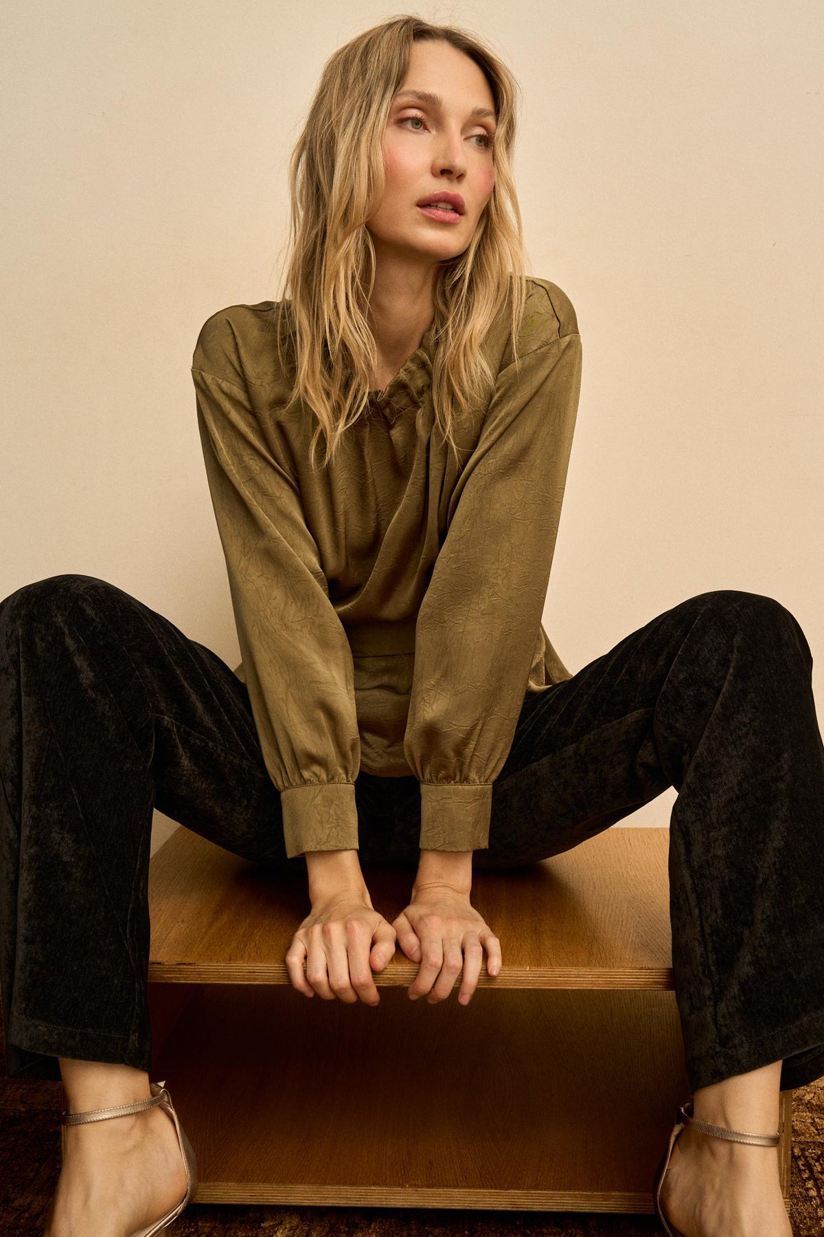 Ondine Gathered Blouse