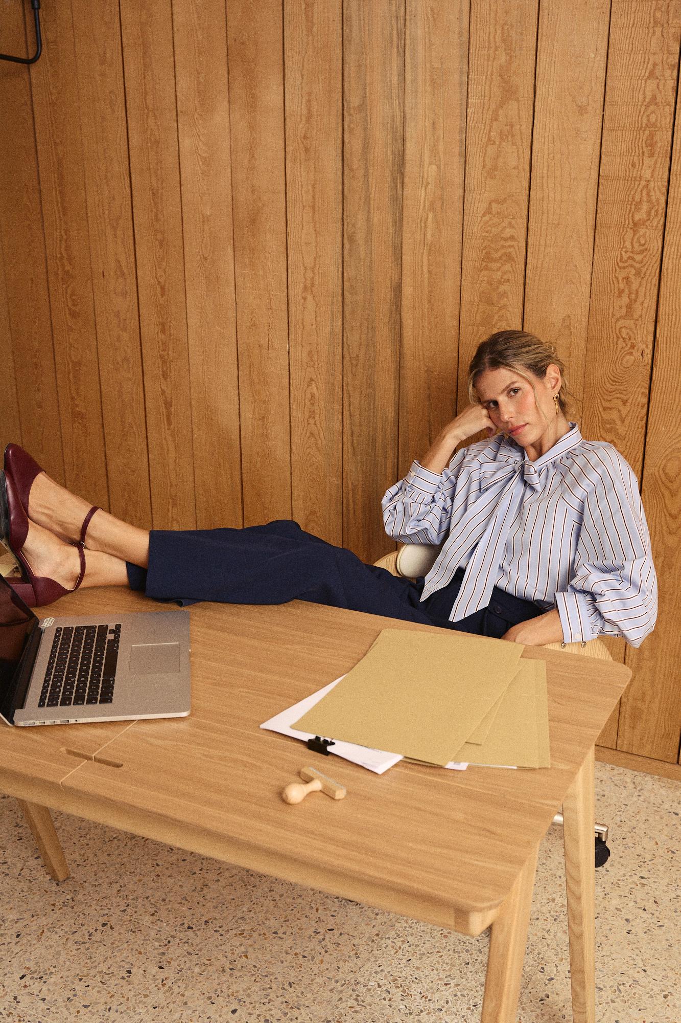 Giomar Striped Knot Shirt