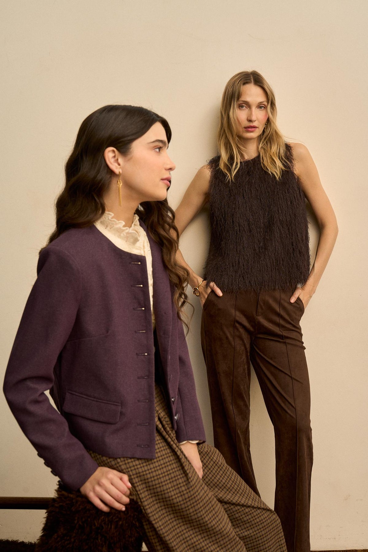 Esmée Round-Neck Jacket
