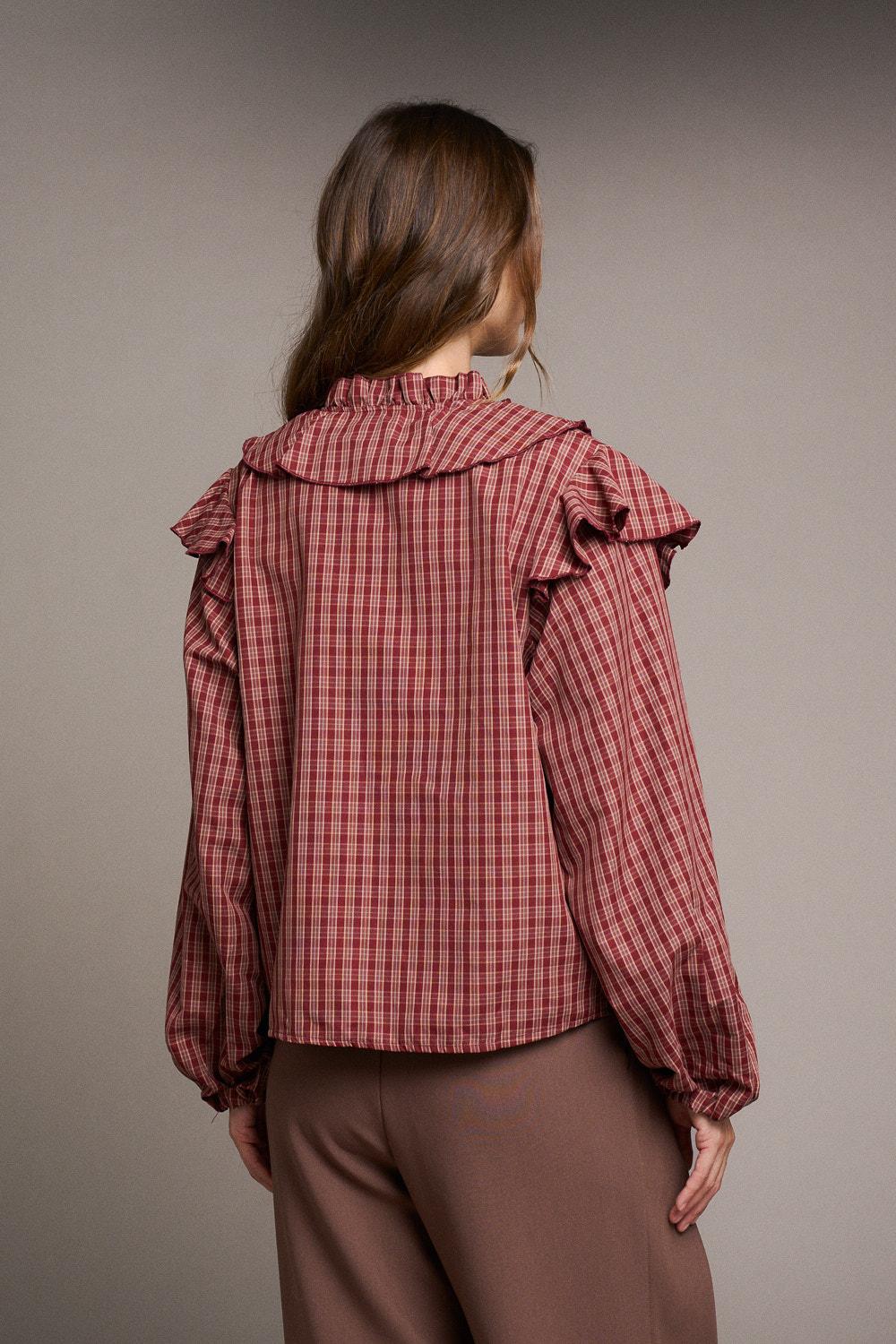 Blouse à nœud Éloïse