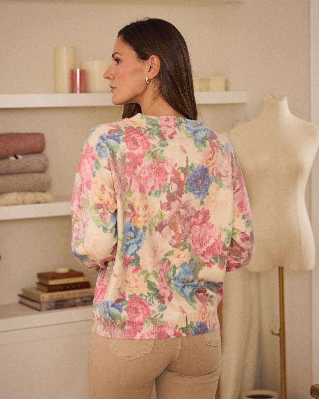 Anthea Print Sweater