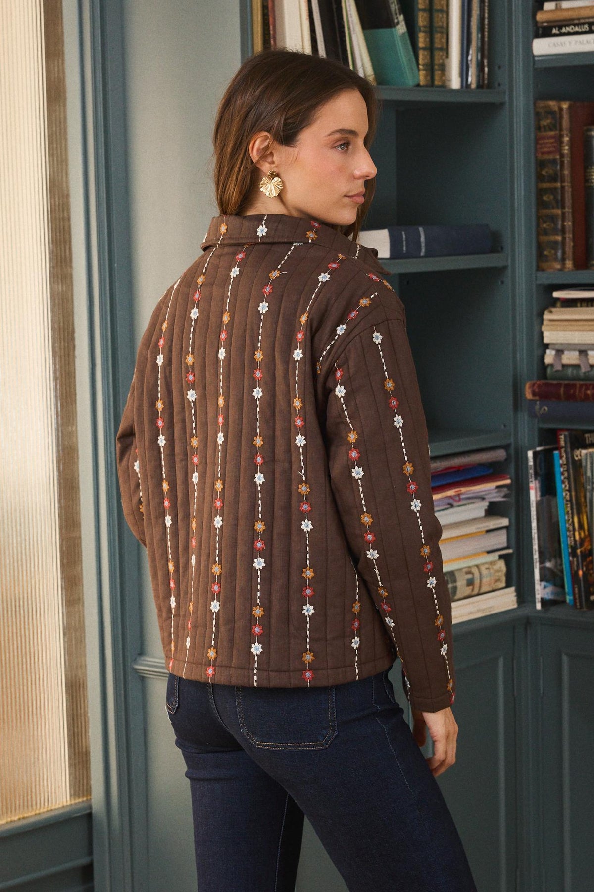 Veste à fleurs Divina