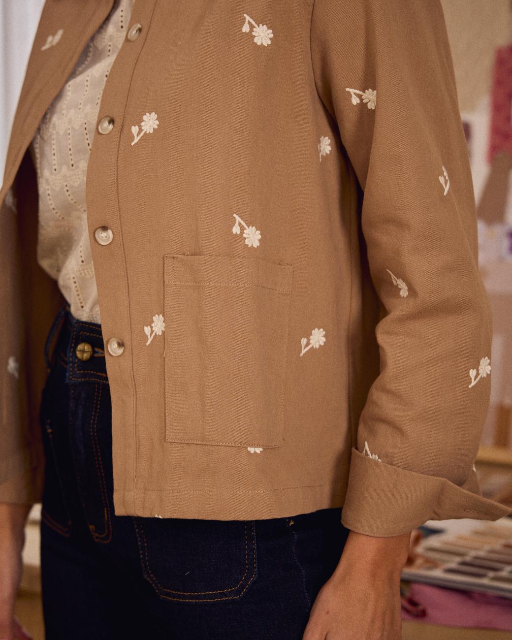Veste fleurs Odette