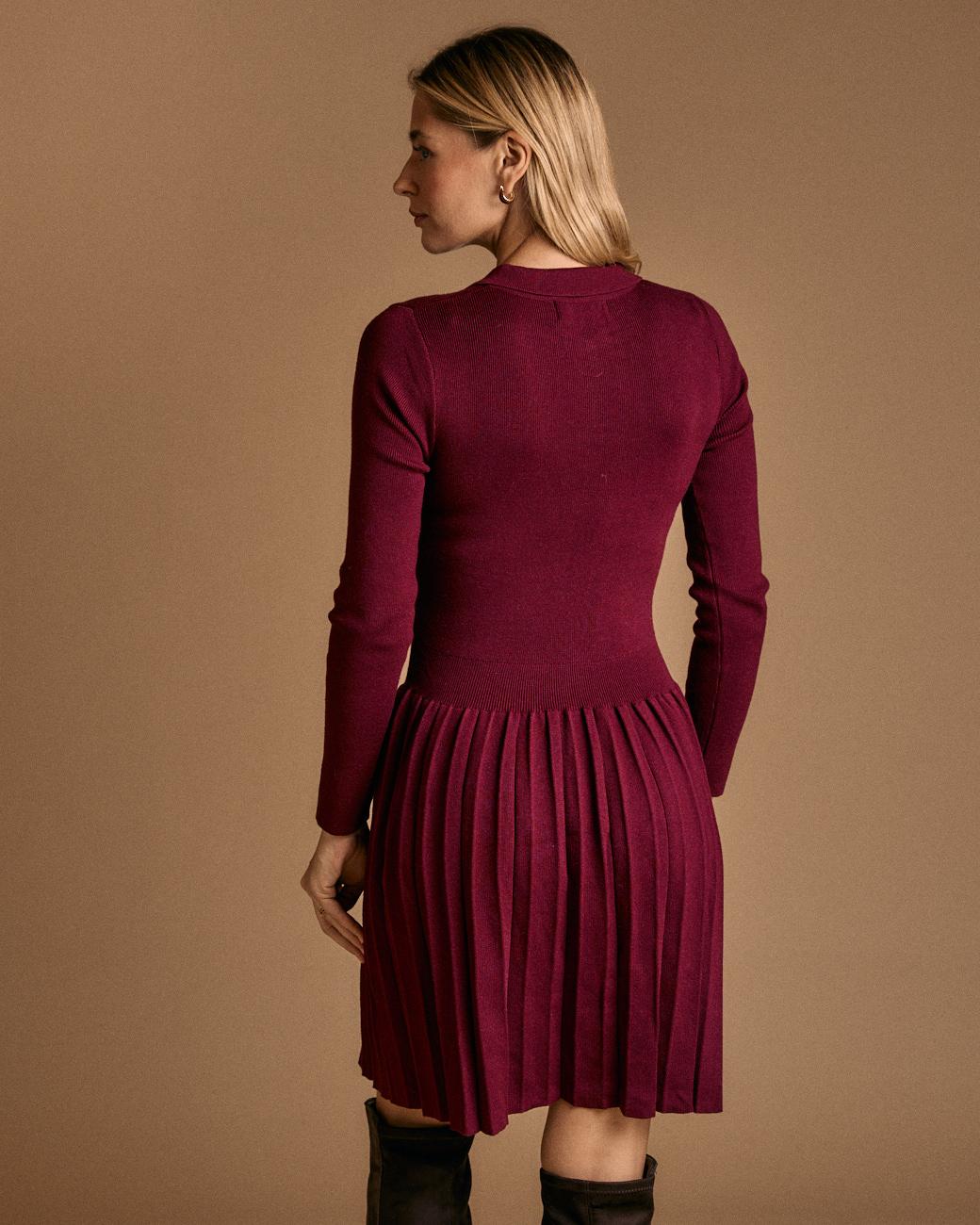Robe courte en pull Marinella
