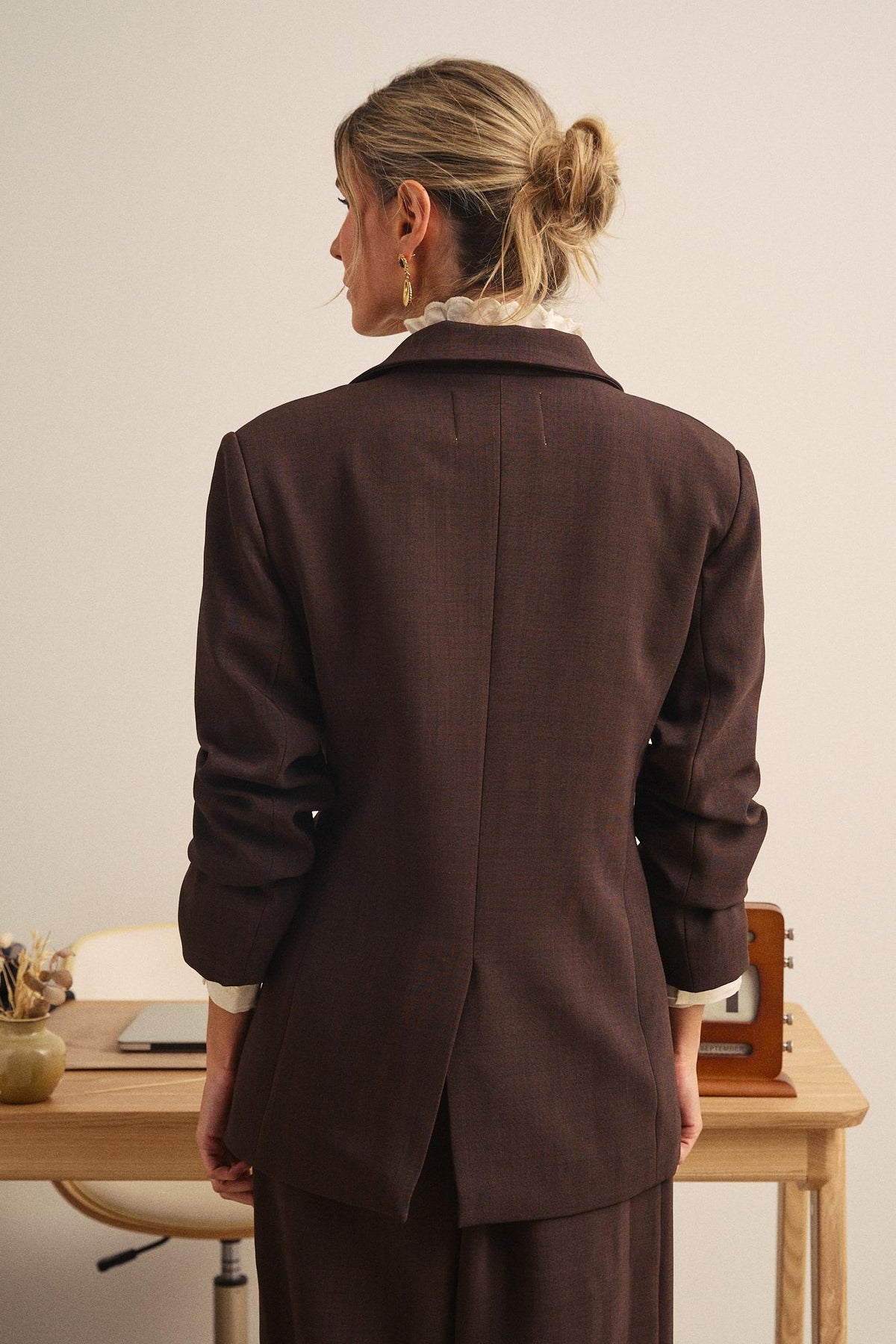 Astrea Double-Breasted Blazer
