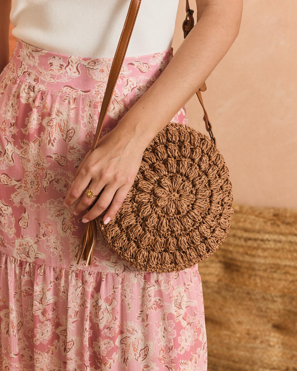 Becca Raffia Bag