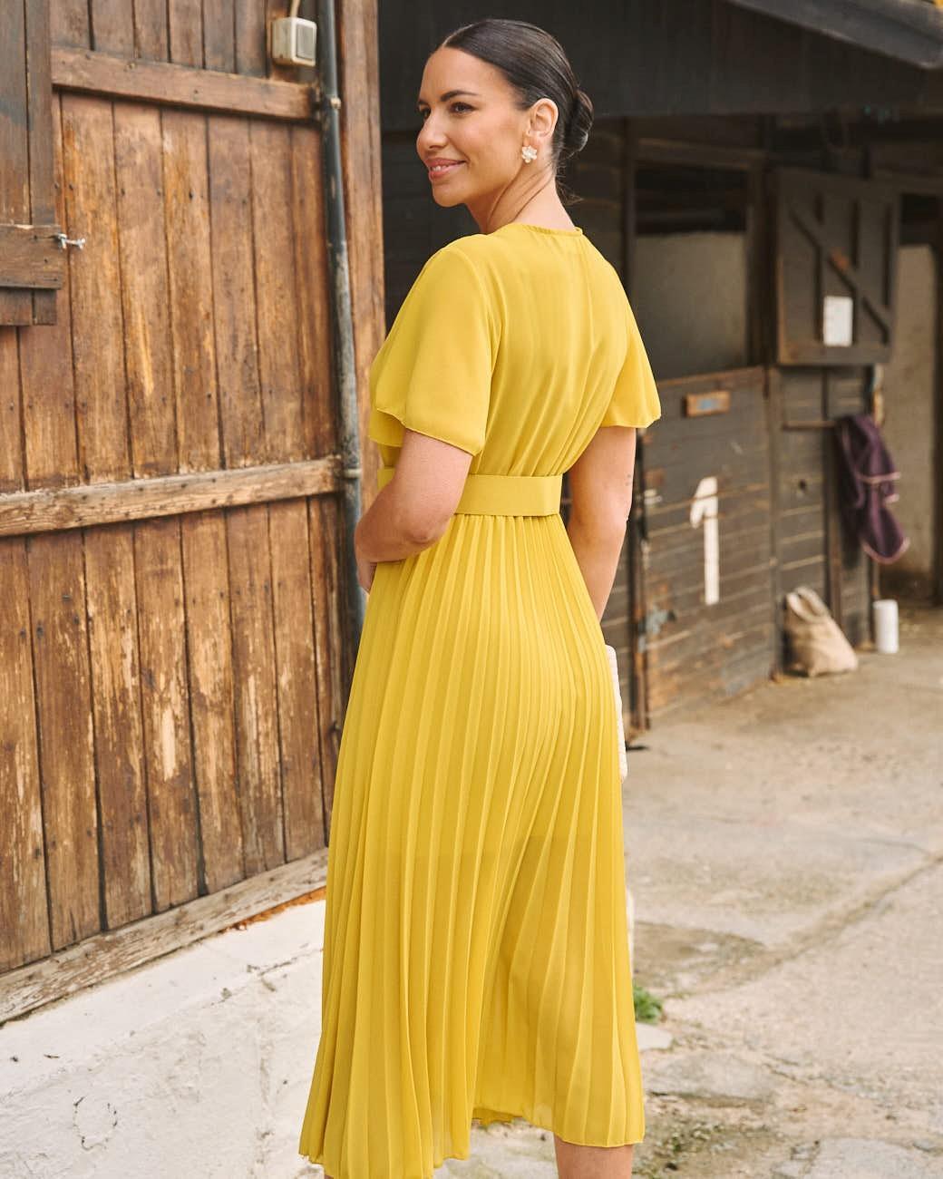Robe plissée Elodi