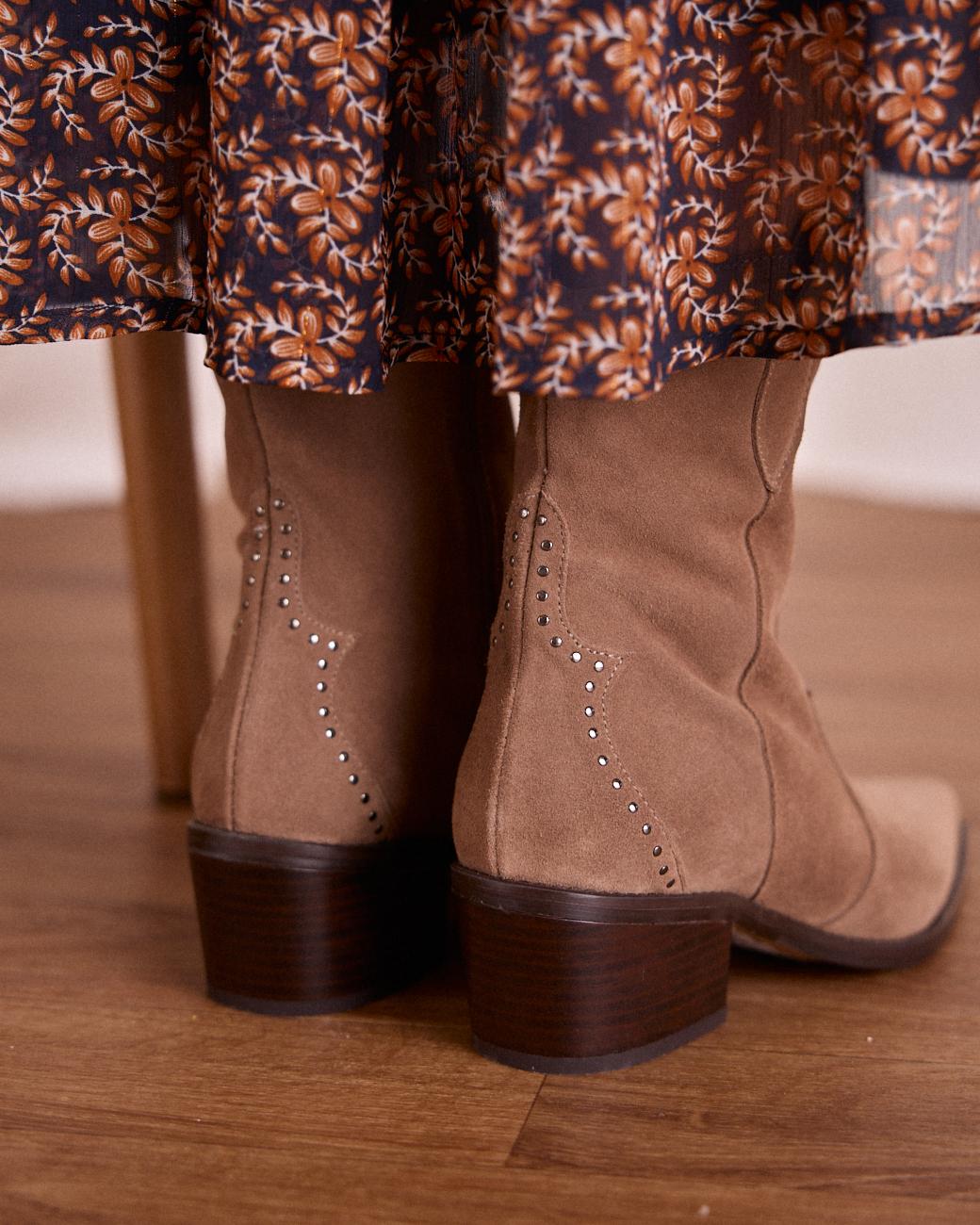 Bottines à clous Donata