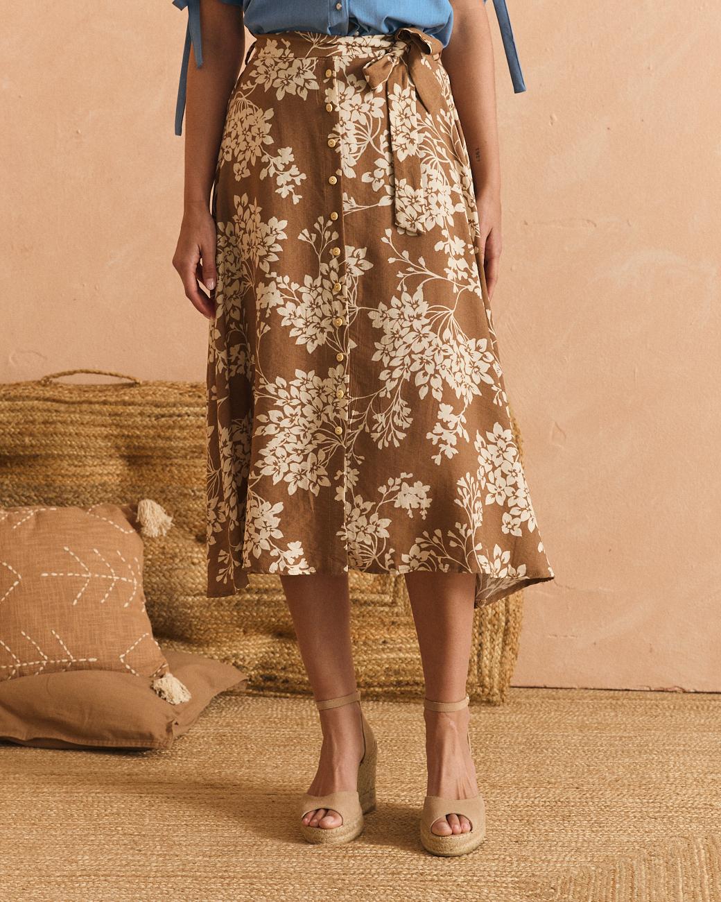Saray Printed Skirt