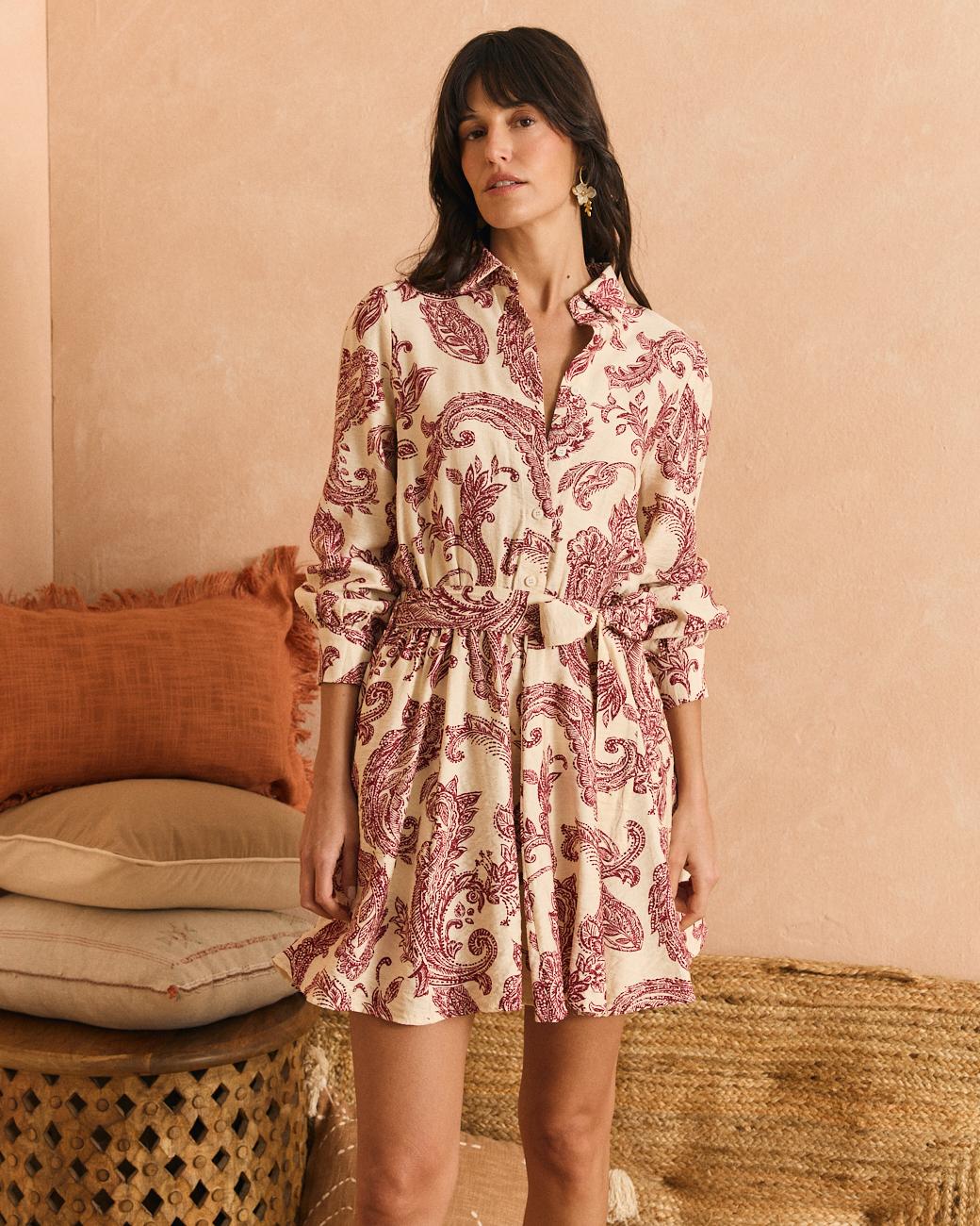 Robe courte Cerise
