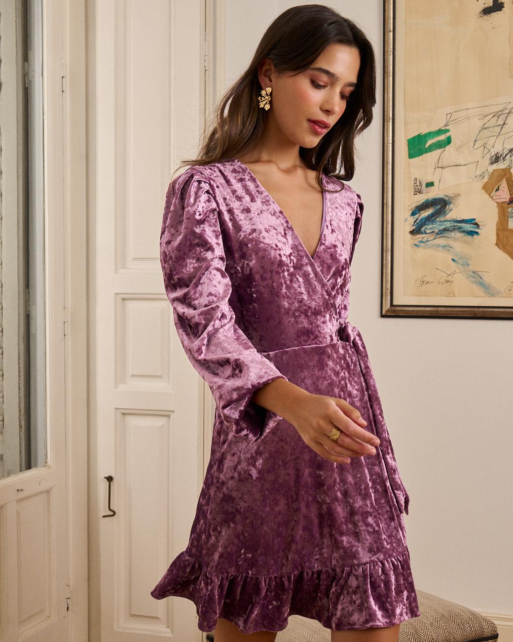 Robe Velours Sabrina