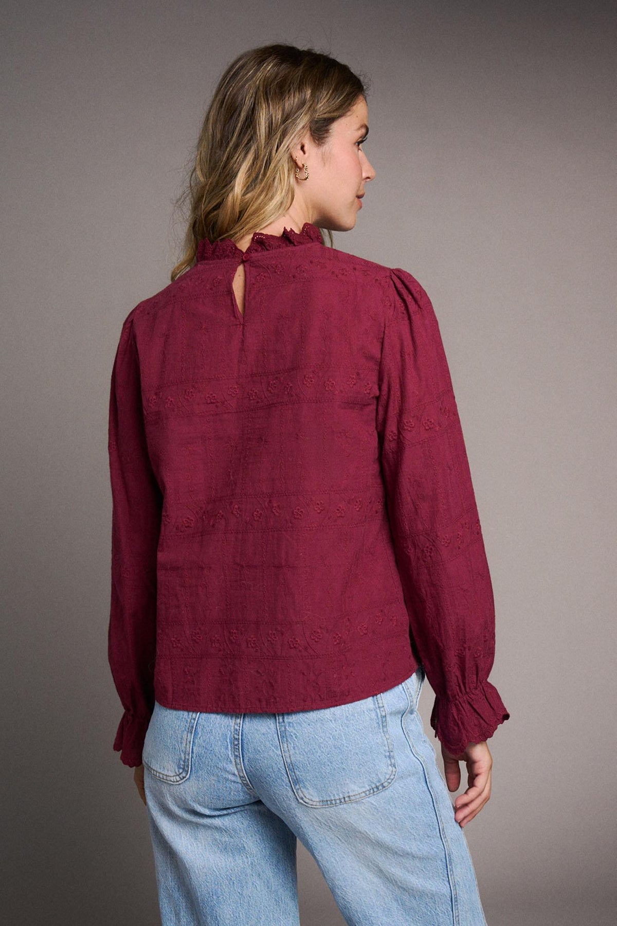 Blouse à manches Roxane