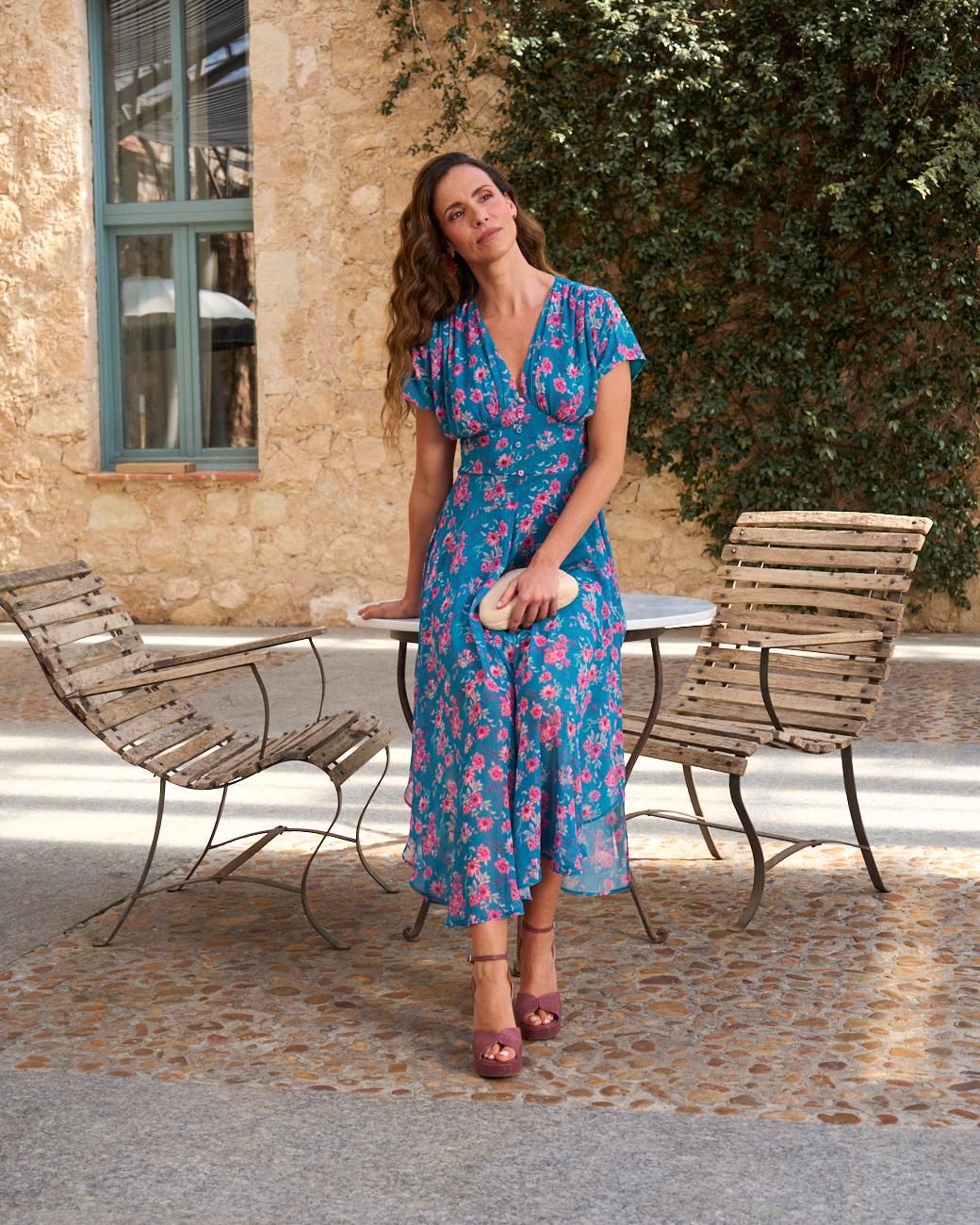 Robe à fleurs Tiana