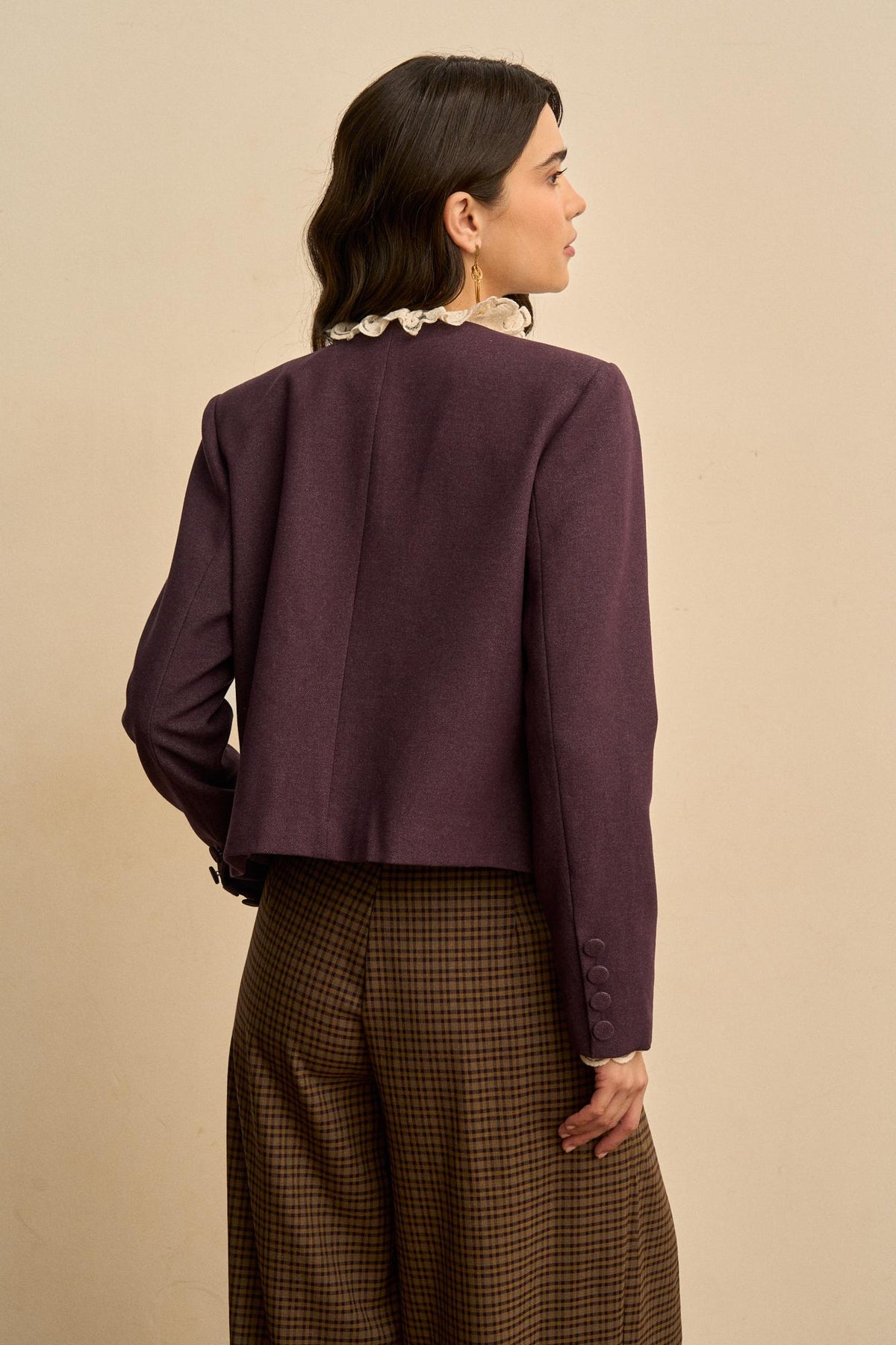 Esmée Round-Neck Jacket