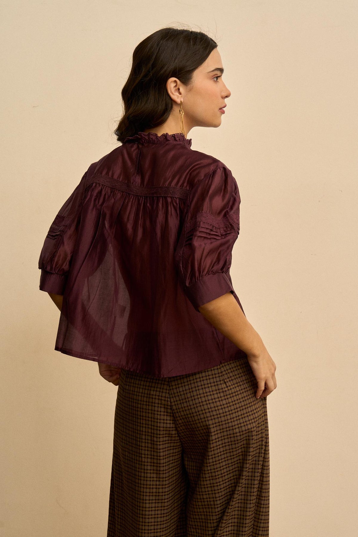 Blusa Jaretas Abullonada Soline