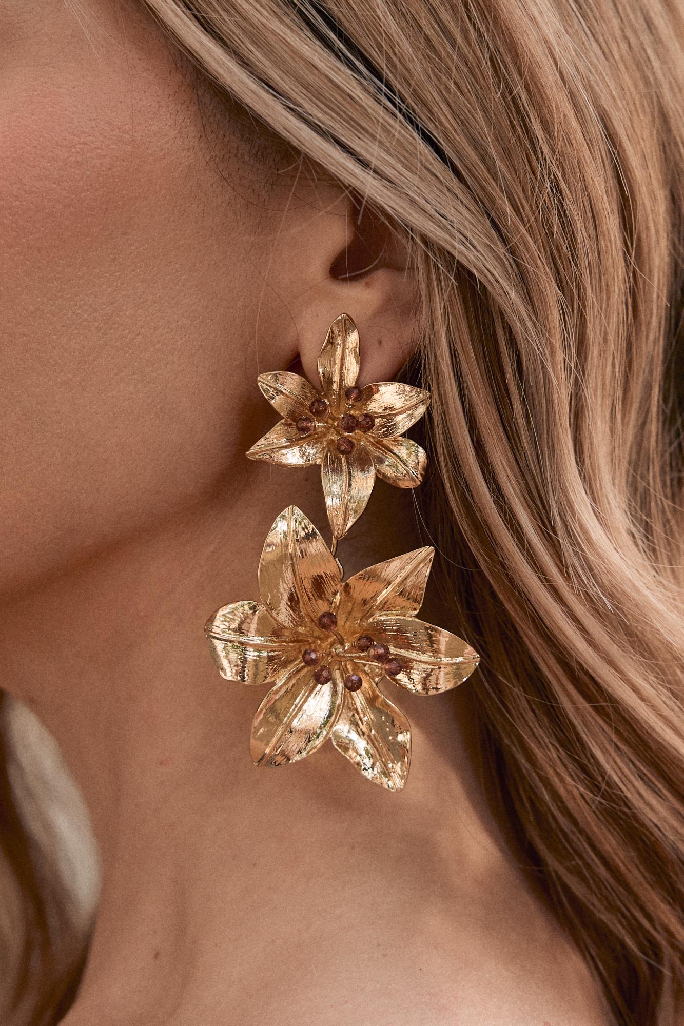Pendientes Flores Ana