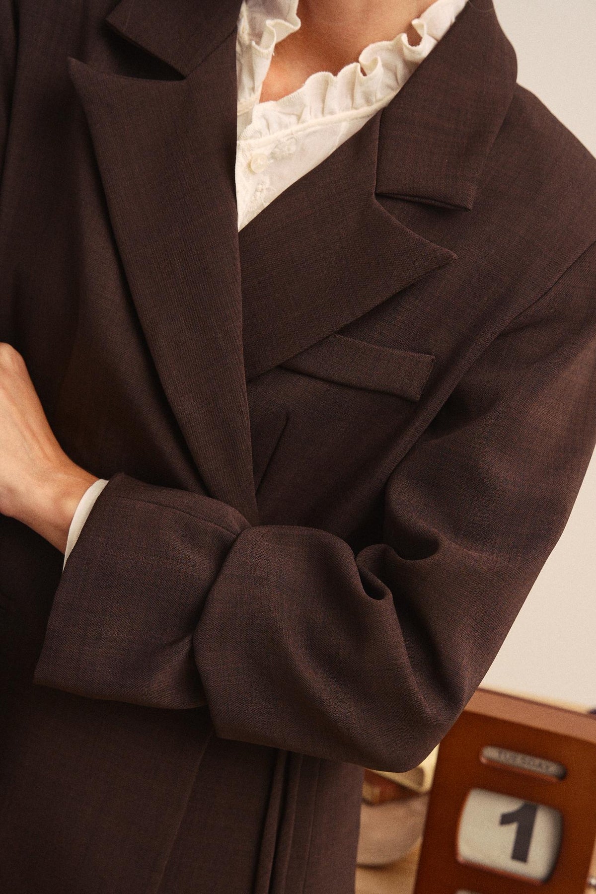 Astrea Double-Breasted Blazer