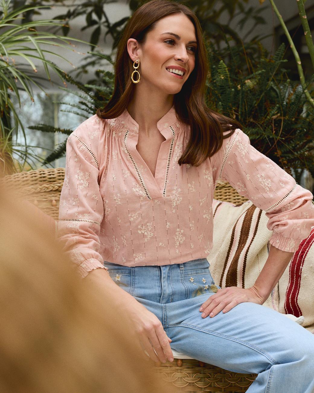 Leandra Embroidered Shirt