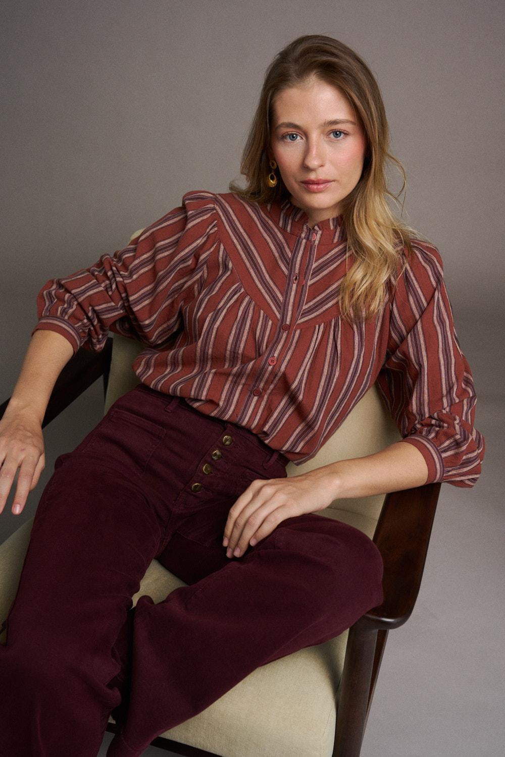 Chemise à rayures Juliette