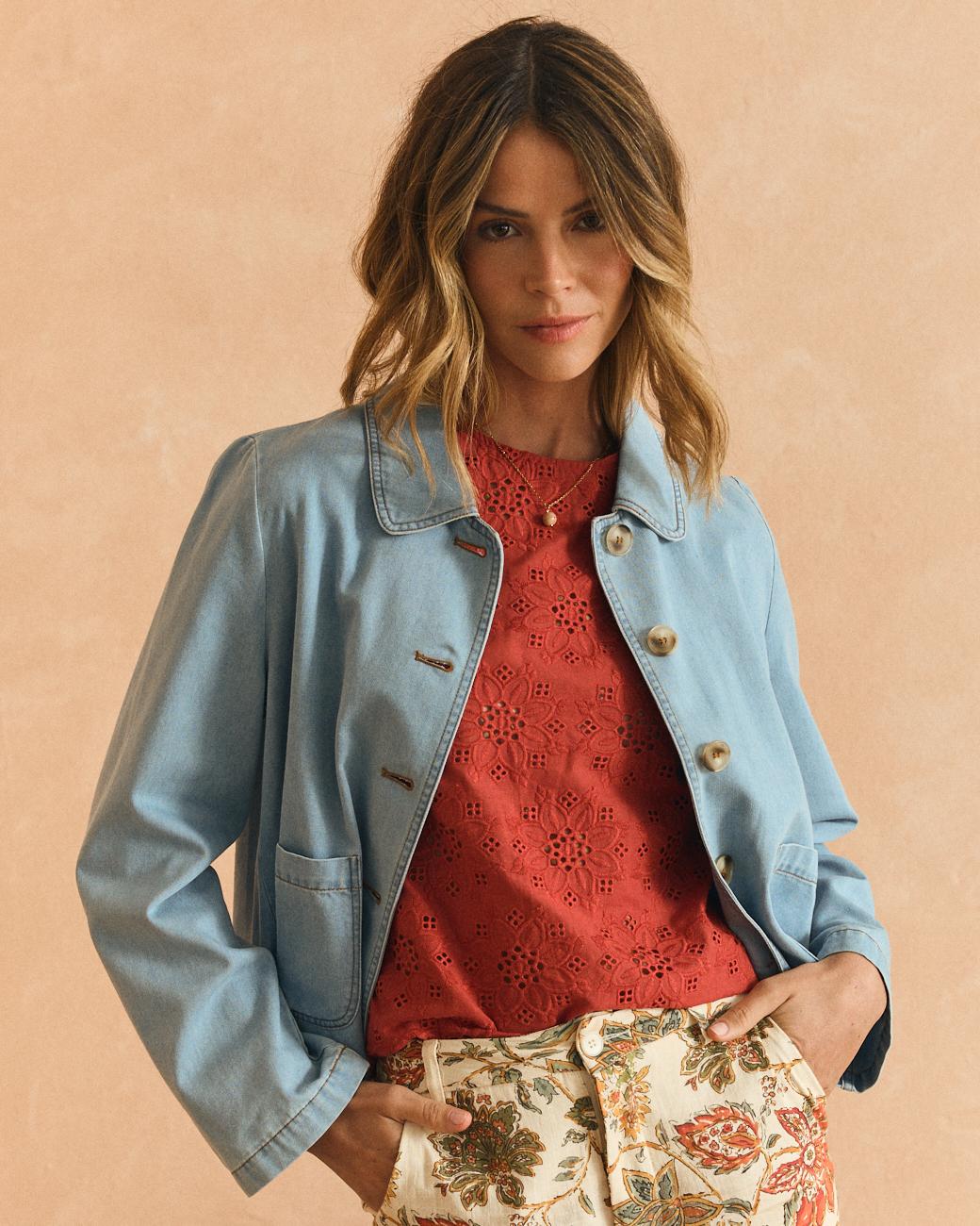 Veste en denim Sira