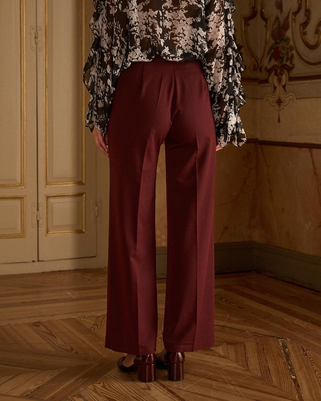 Pantalon à boutons Camille