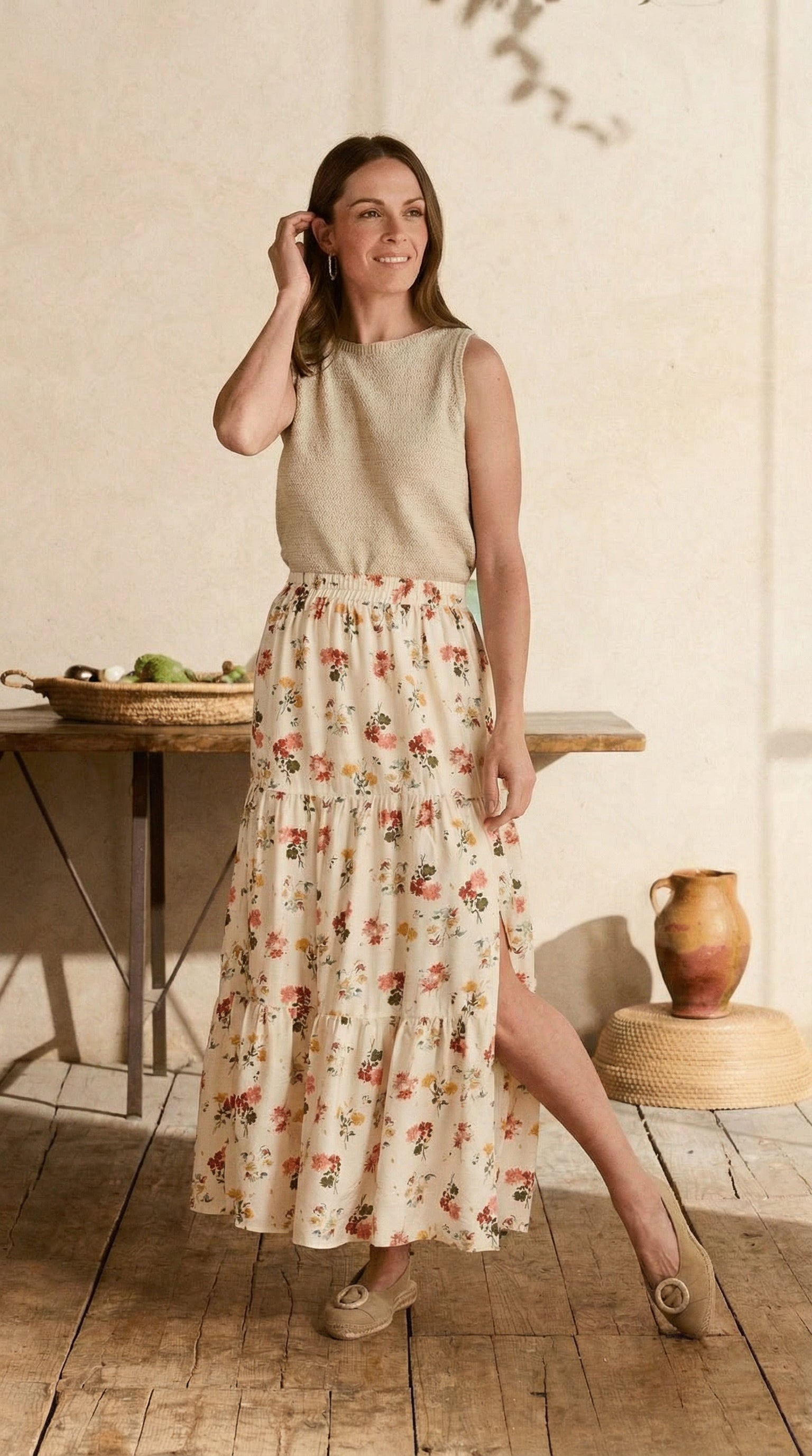 Jupe Fleurie Nadia