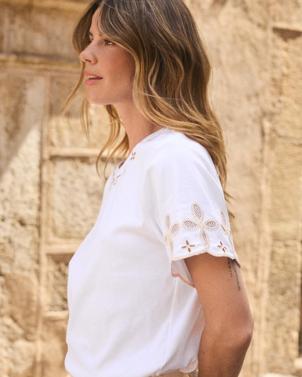 Camiseta Bordado Violette