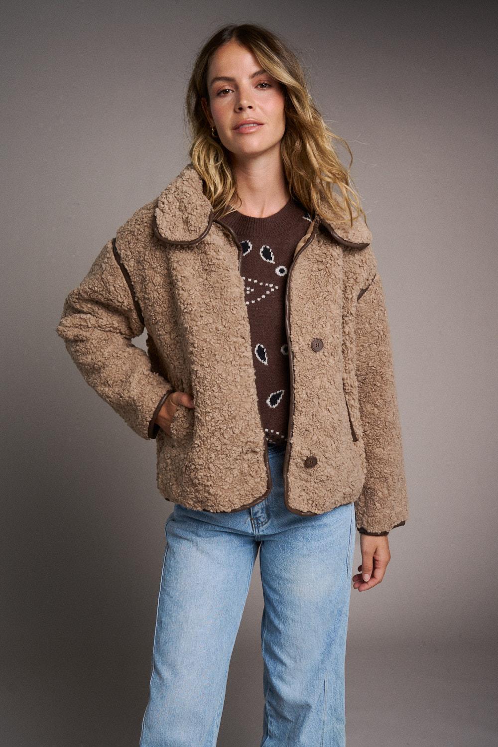 Océane shearling coat