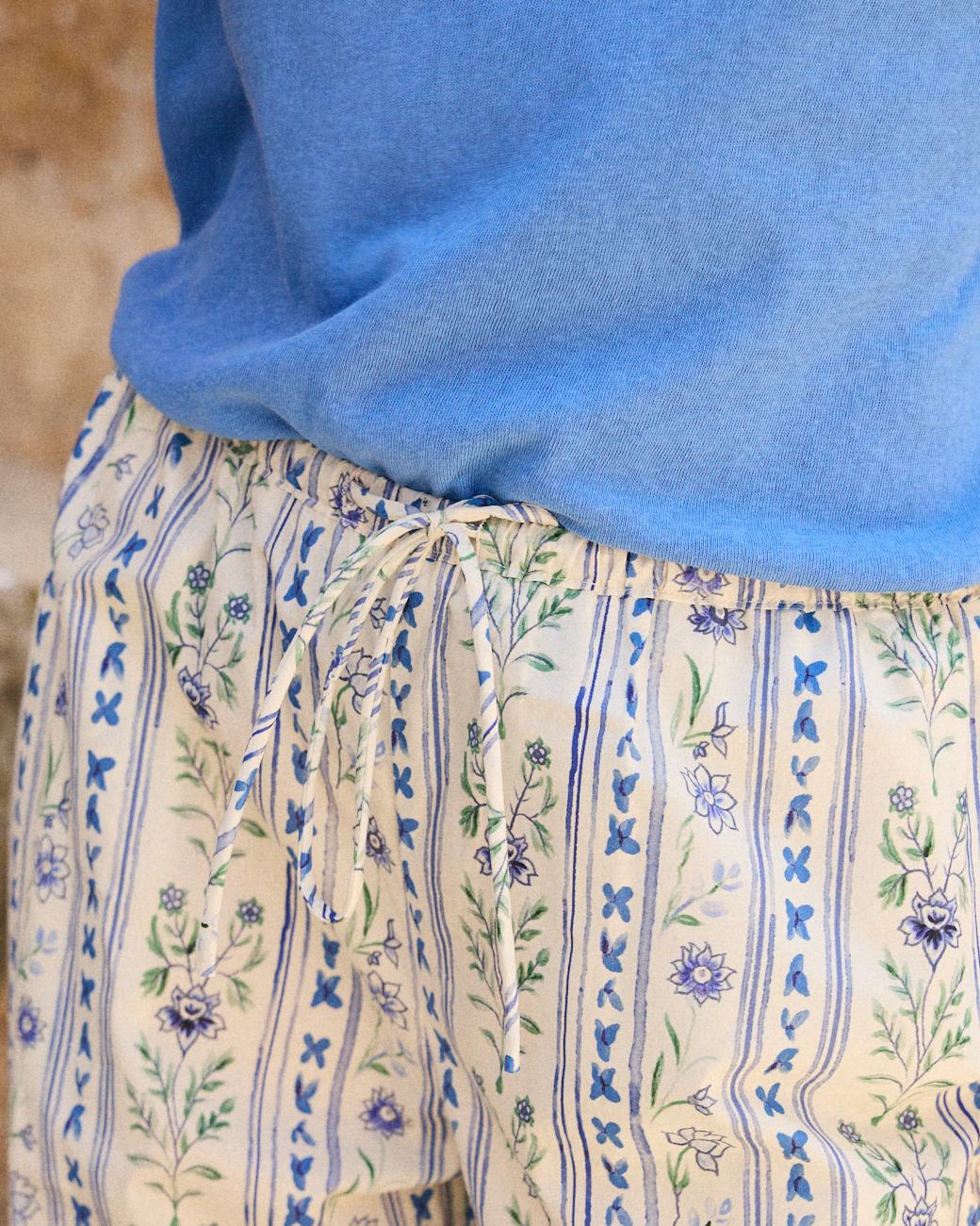 Pantalon à fleurs Elodi