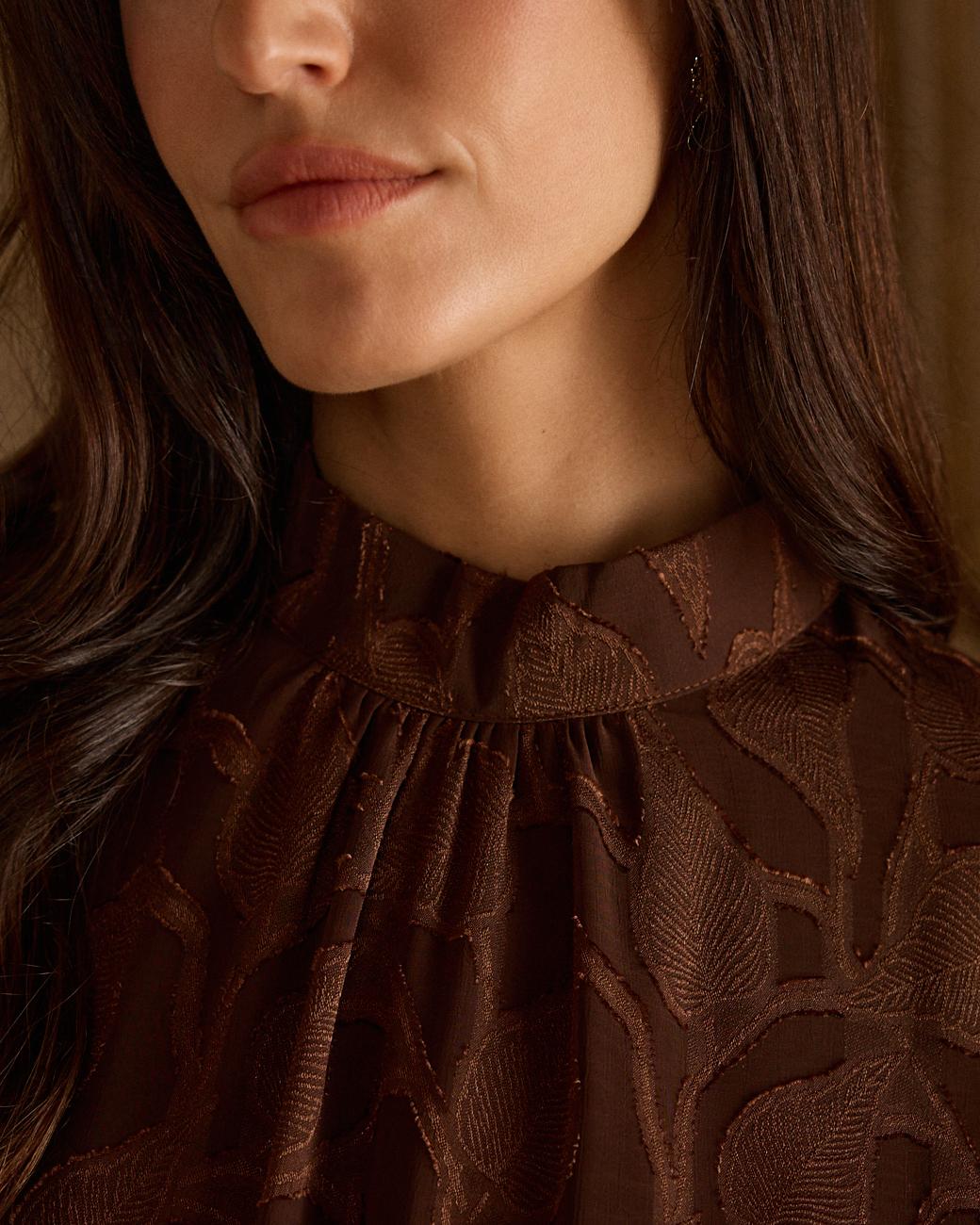 Robe col montant Marian