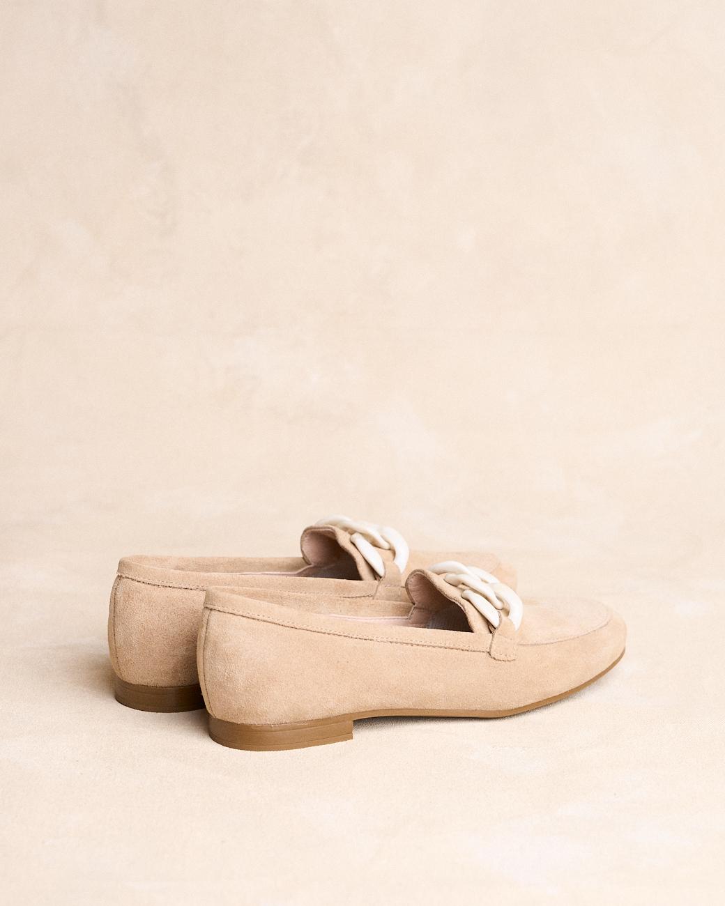 Mocassin beige Pilar